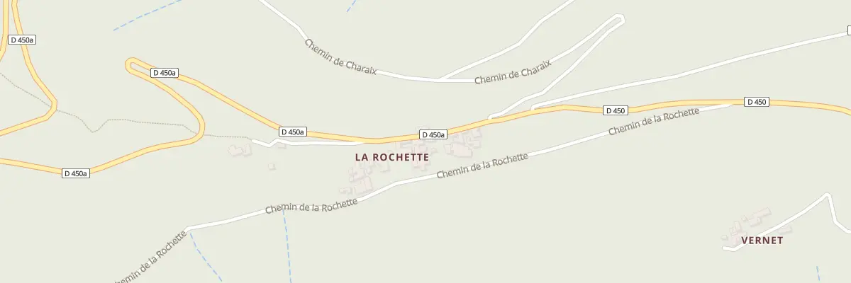 Plan du 5031 La Rochette à Saint-André-Lachamp