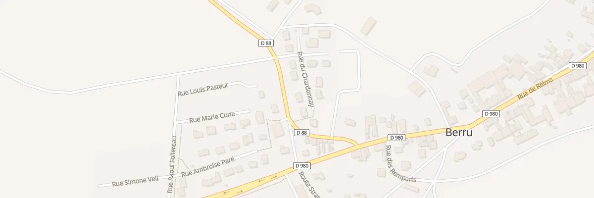 Plan du 5 Rue du Chardonnay à Berru