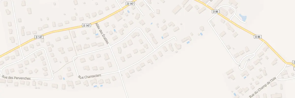 Plan du 26 Rue Chanteclerc à Villechétif