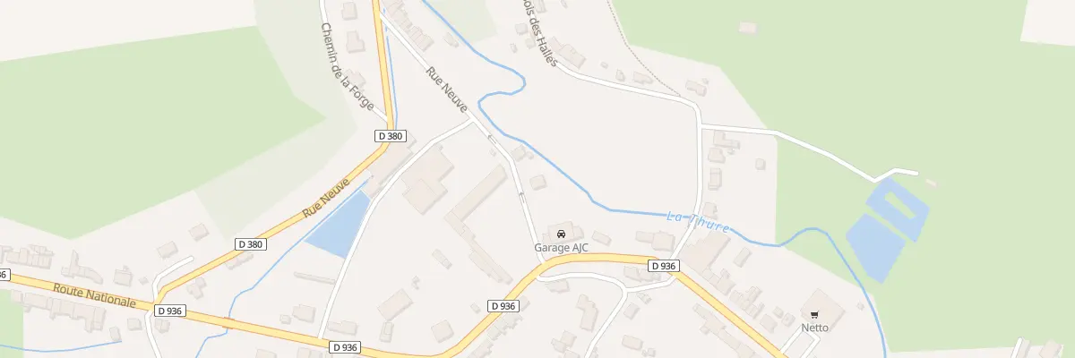 Plan du 2 Rue Neuve à Cousolre