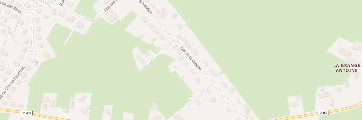Plan du 50 Rue de la Vendée à Toulon-sur-Arroux