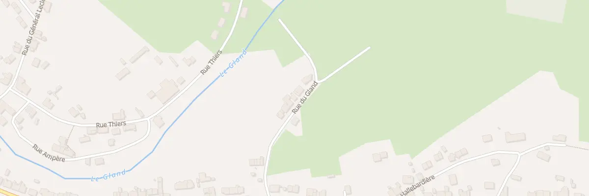 Plan du 15 Rue du Gland à Saint-Michel