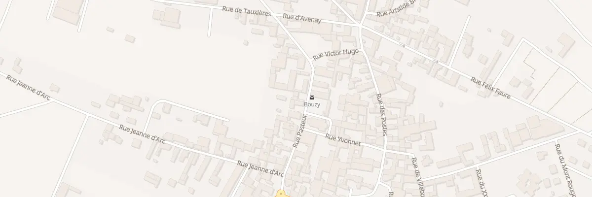 Plan du 9 Rue Pasteur à Bouzy
