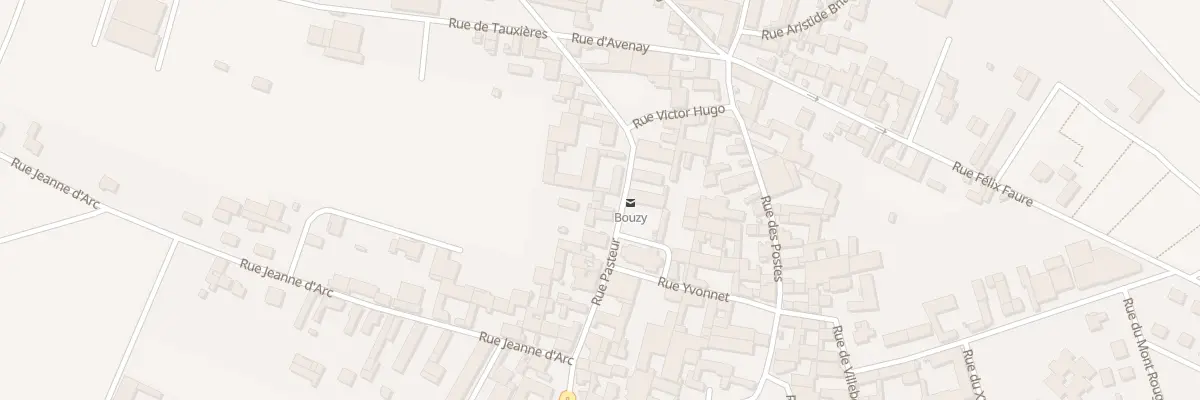 Plan du 11 Rue Pasteur à Bouzy