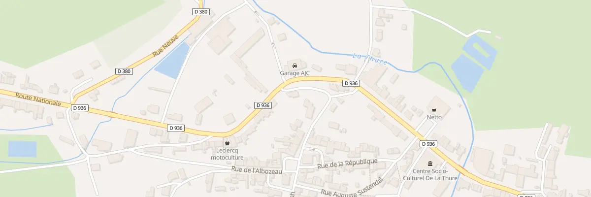 Plan du 2 Rue Bouillet à Cousolre