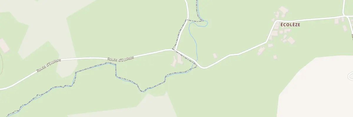 Plan du 570 Rte d’Ecoleze à Saint-Maurice-en-Gourgois