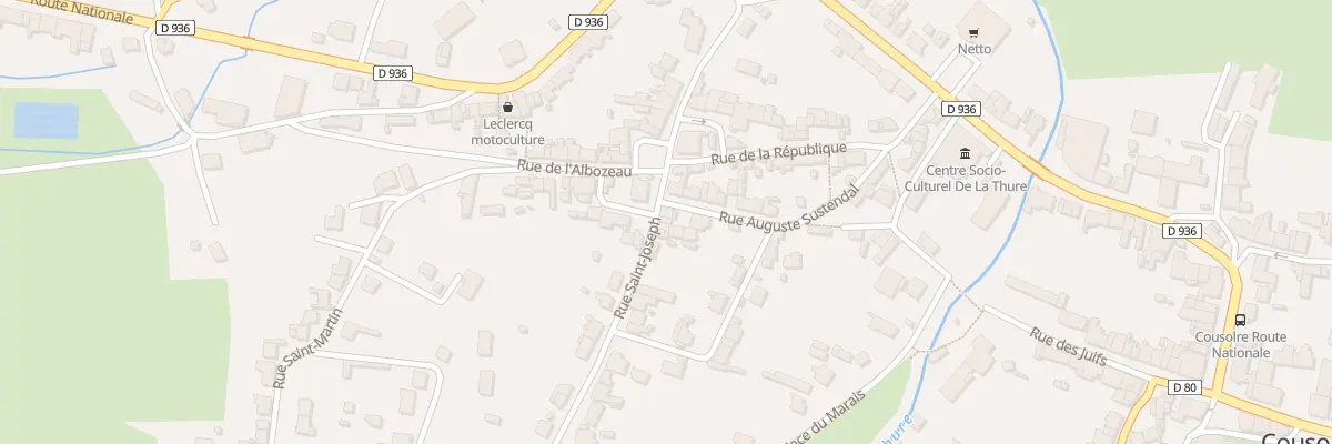 Plan du 45 Rue Saint Joseph à Cousolre