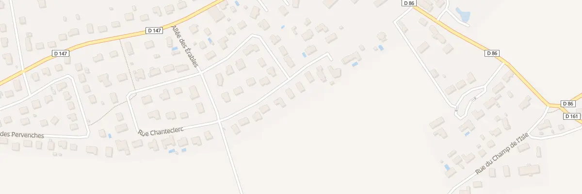 Plan du 43 Rue Chanteclerc à Villechétif