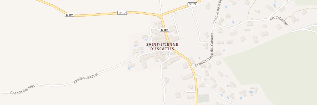 Plan du 5187 Ham de St Etienne d’Escatt à Souvignargues