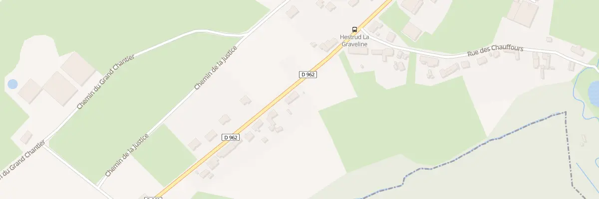 Plan du 240 Rue de Beaumont à Hestrud