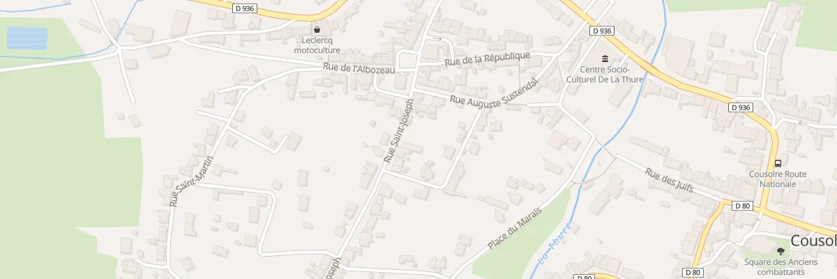 Plan du 39 Rue Saint Joseph à Cousolre