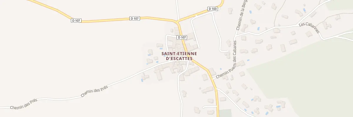 Plan du 5257 Ham de St Etienne d’Escatt à Souvignargues