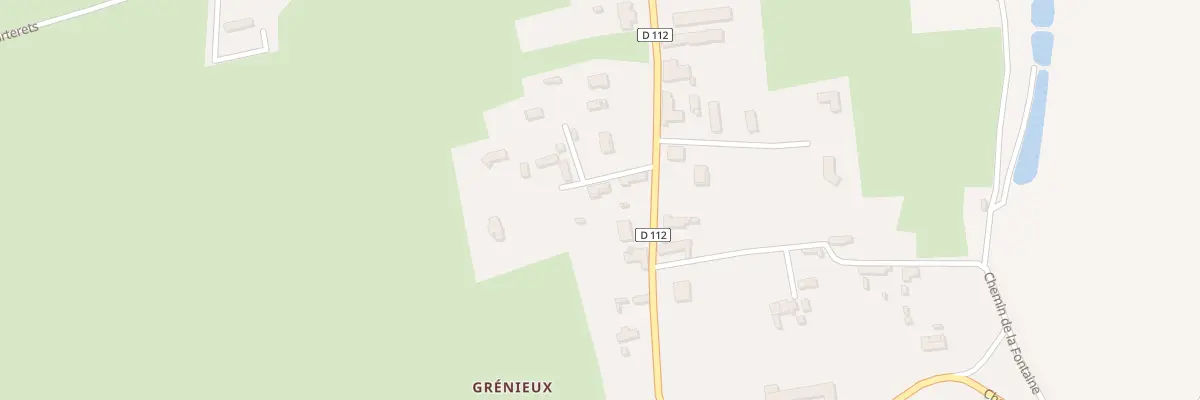 Plan du 1 Imp des Muriers à Nervieux