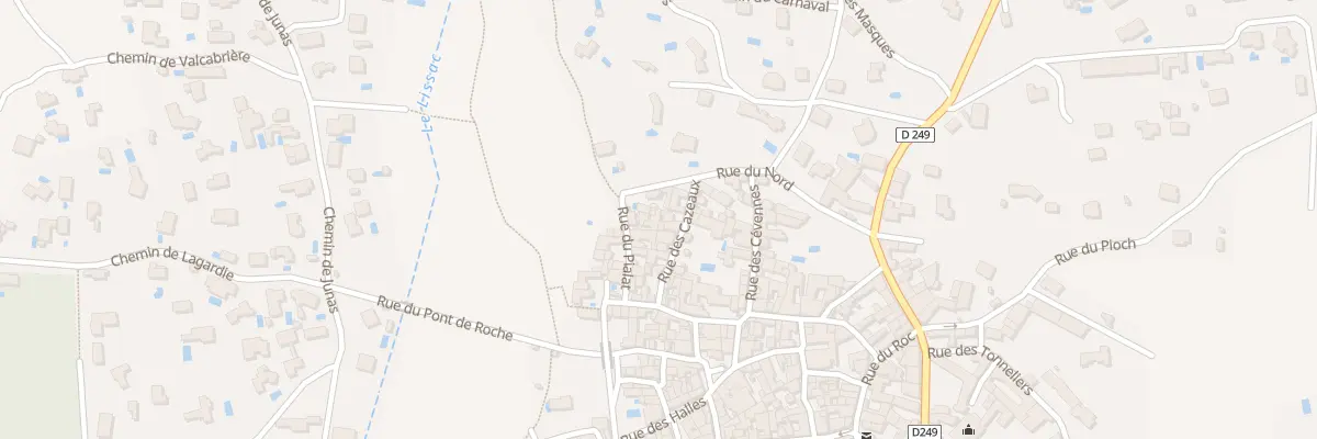 Plan du 3 Rue du Pialat à Aubais