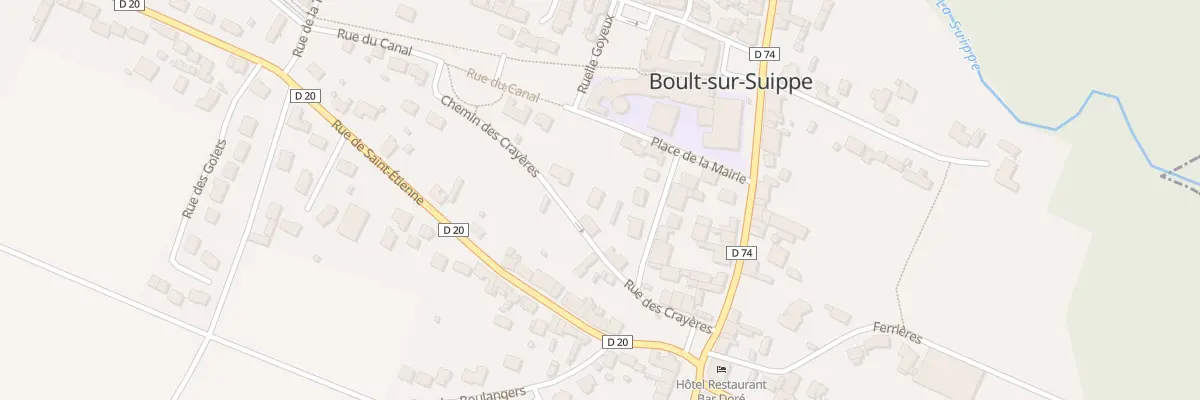 Plan du 12B Rue des Crayères à Boult-sur-Suippe