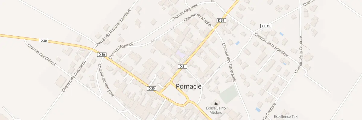 Plan du 7 Rue le Fèvre à Pomacle