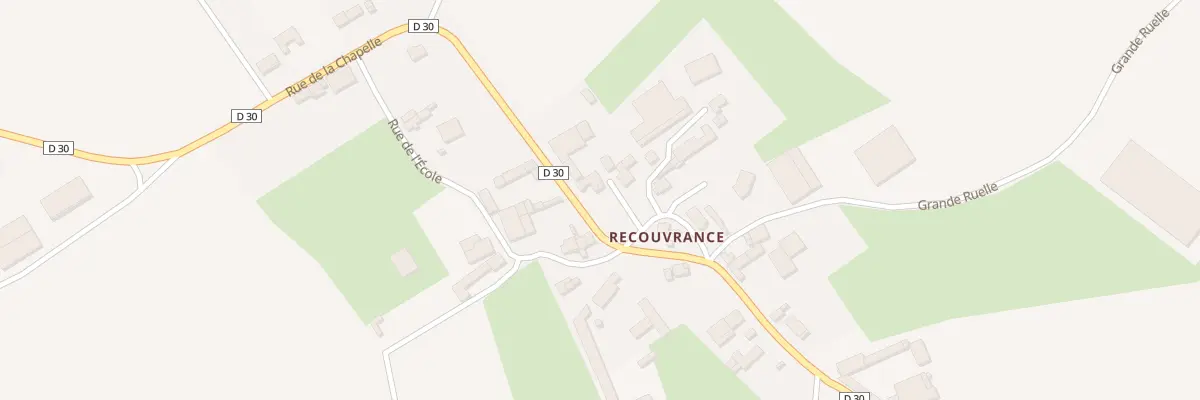 Plan du 1 Rle du Fort à Banogne-Recouvrance