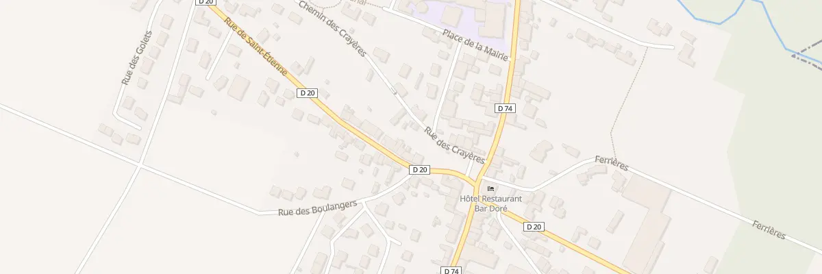Plan du 8 Rue de St Etienne à Boult-sur-Suippe