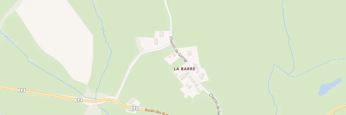 Plan du 243 Che de Garnay à Marly-sur-Arroux