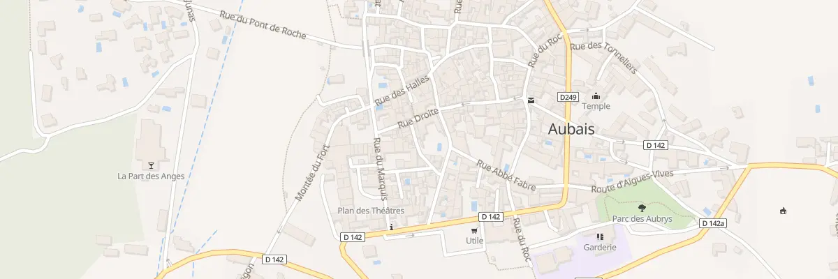 Plan du 10 Rue de la Commanderie à Aubais