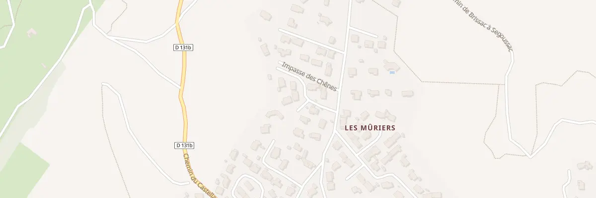Plan du 4 Lot Les Chenes à Rousson