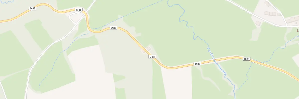 Plan du 1 La Pree à Cussy-en-Morvan
