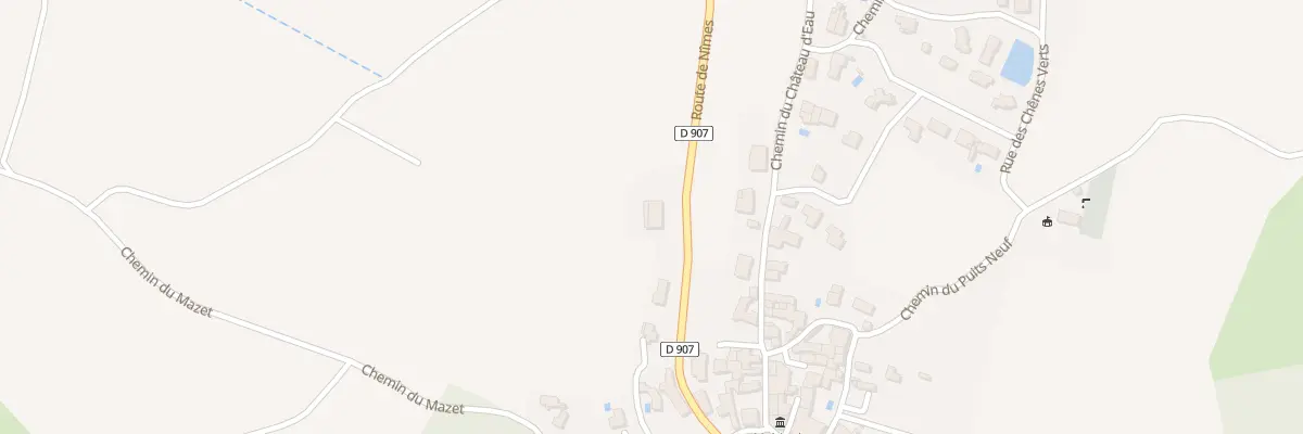Plan du 2 Rte de Nimes à Montagnac