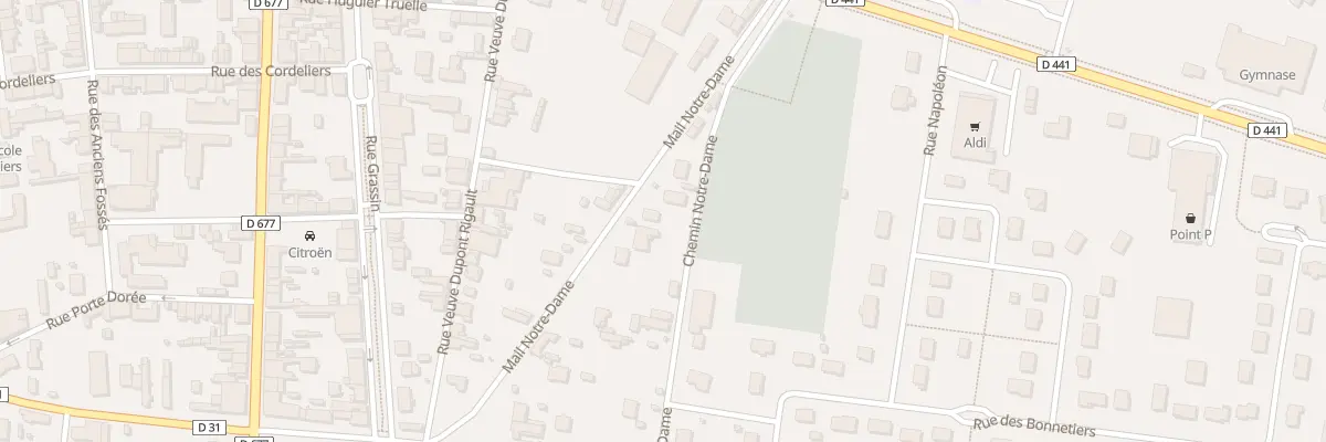 Plan du 7 Mail Notre Dame à Arcis-sur-Aube