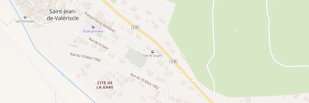 Plan du 21 Av Pierre Barberan à Saint-Jean-de-Valériscle