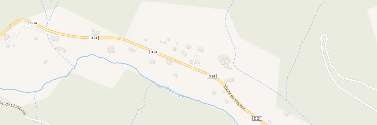 Plan du 15 Imp des Mûriers à Valgorge