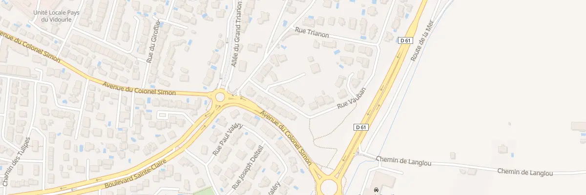 Plan du 76 Rue Vauban à Lunel