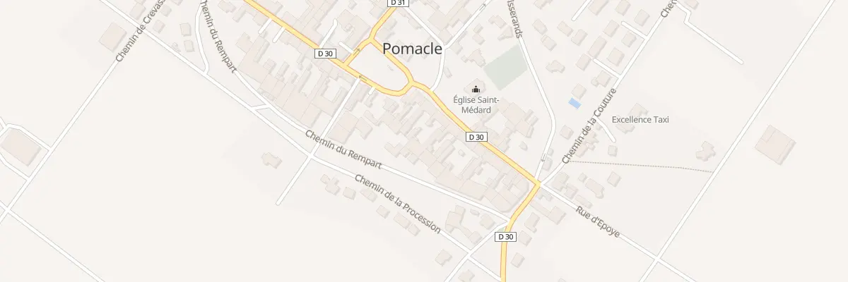Plan du 8 Gr Grande Rue à Pomacle