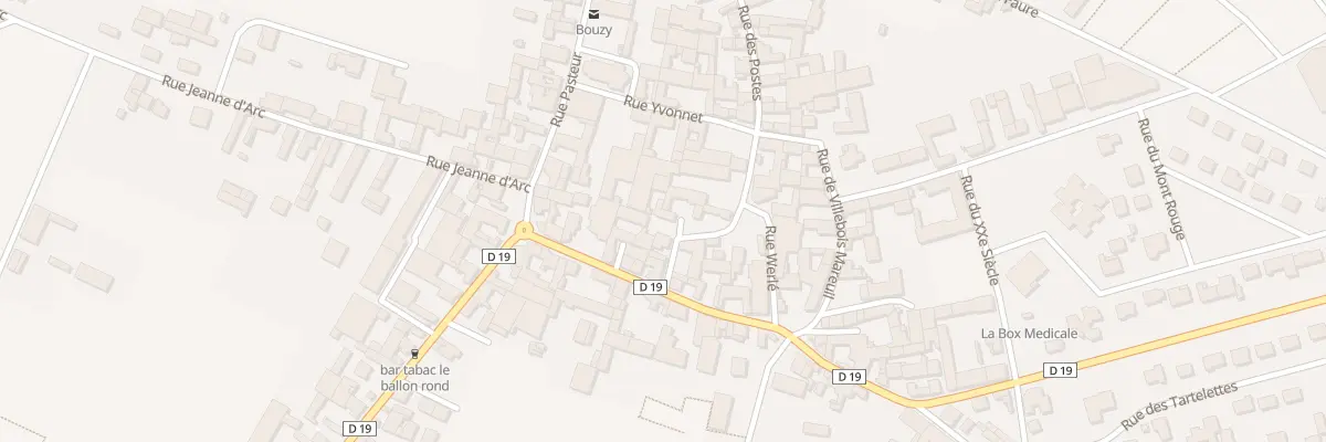 Plan du 3 Rue Colbert à Bouzy