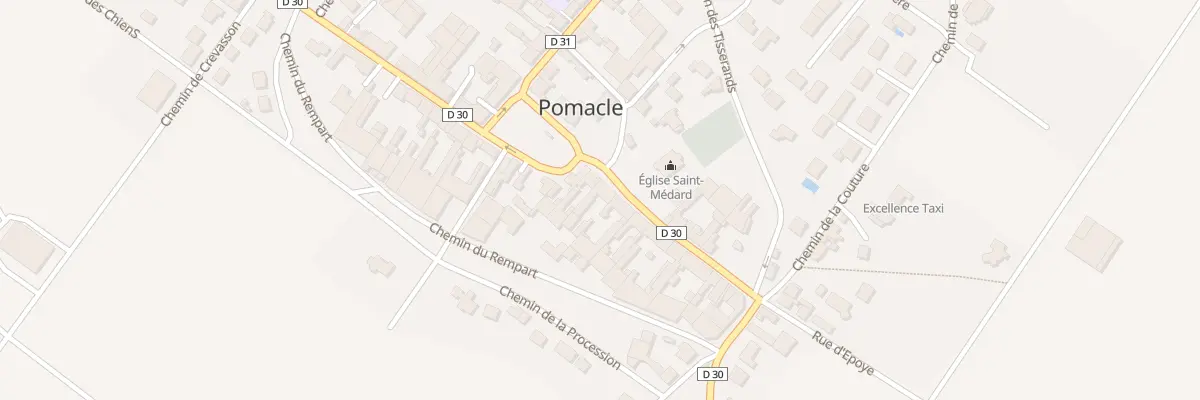Plan du 4 Gr Grande Rue à Pomacle