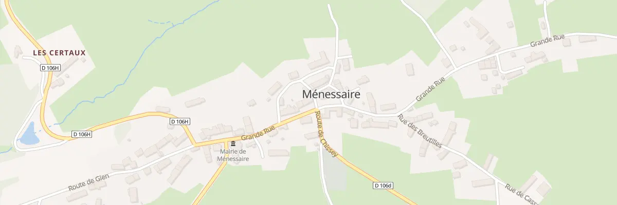 Plan du 5021 Le Village à Ménessaire