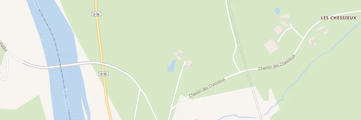 Plan du 1024 Che des Chessieux à Balbigny