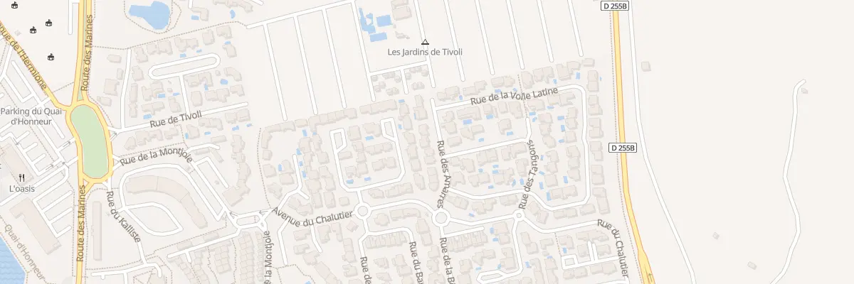 Plan du 87 Rue des Amarres au Grau-du-Roi