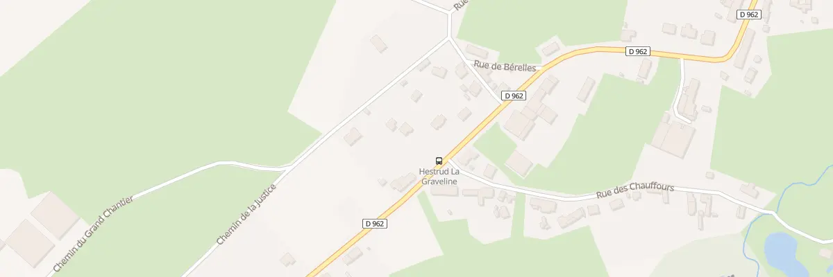 Plan du 375 Rue de Beaumont à Hestrud