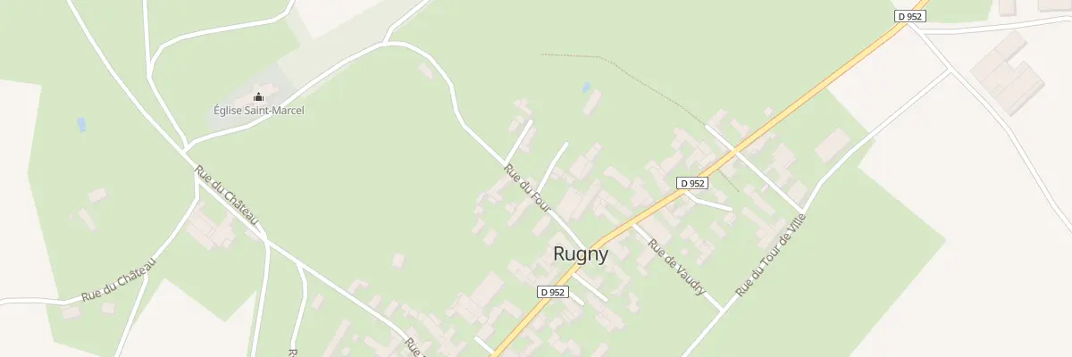 Plan du 1 Imp du Bivouac à Rugny