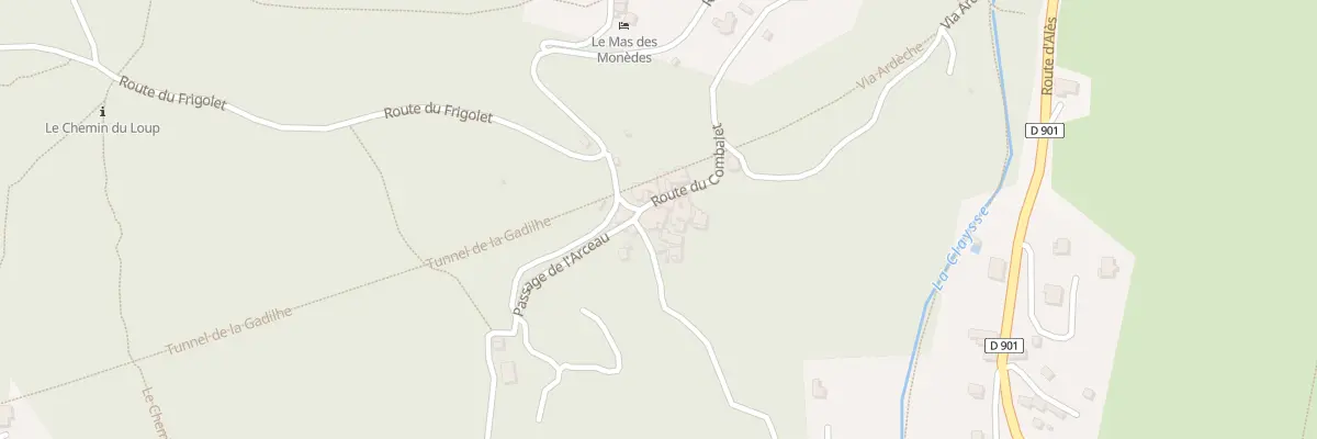 Plan du 25 Call Calade des Oustaous à Saint-Paul-le-Jeune