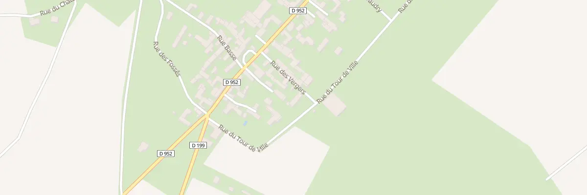 Plan du 6 Rue des Vergers à Rugny
