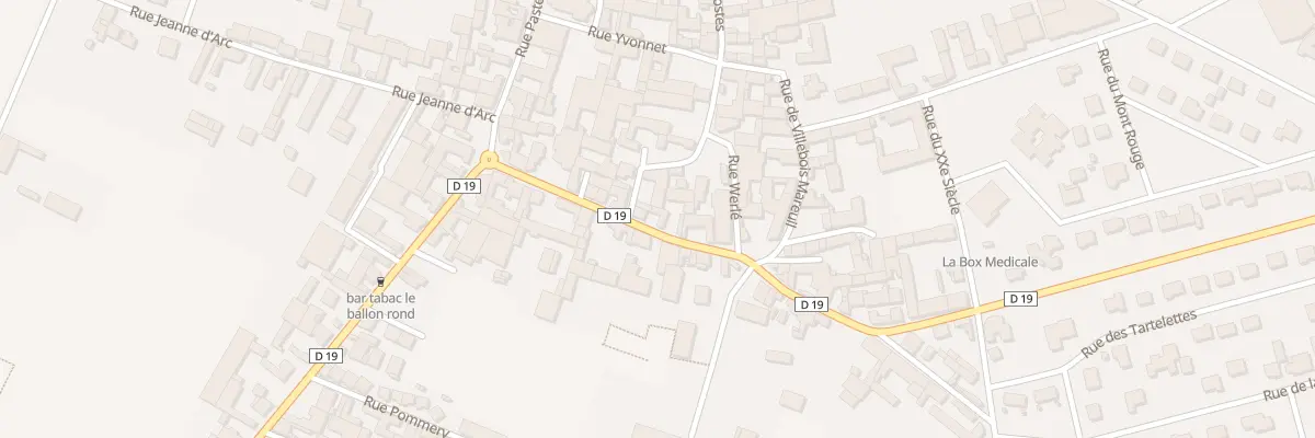 Plan du 17 Rue Gambetta à Bouzy