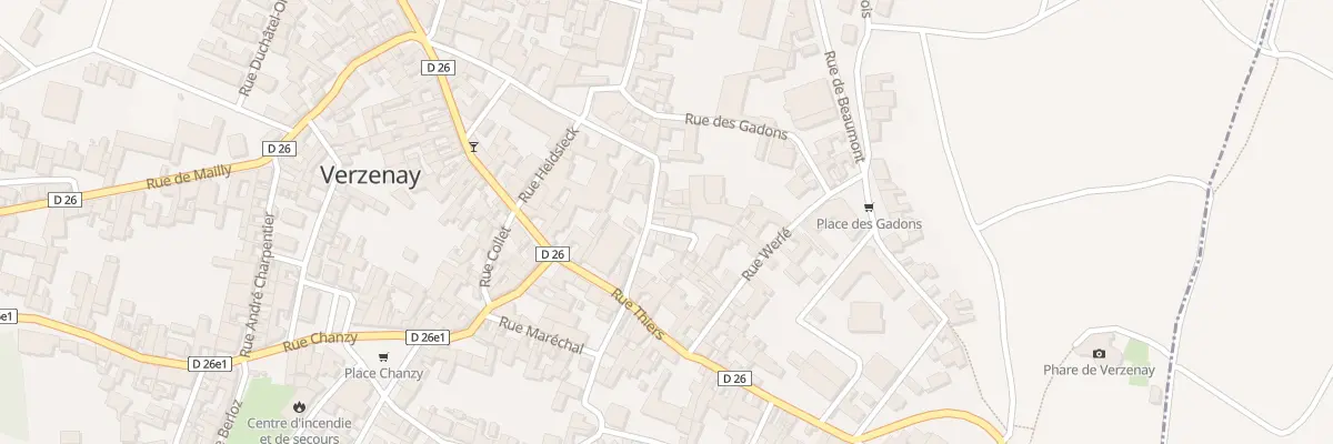 Plan du 15 Rue Buirette Petit à Verzenay