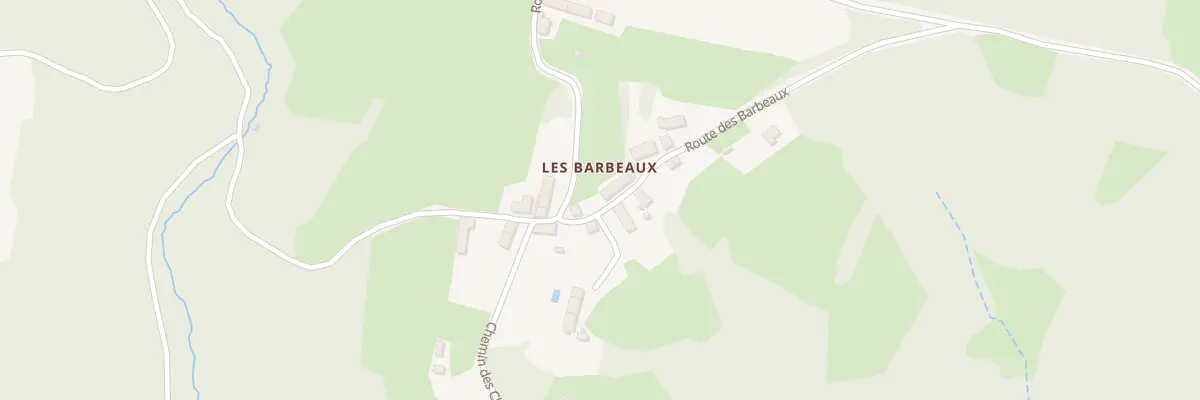 Plan du 5284 Les Barbeaux à Roussillon-en-Morvan