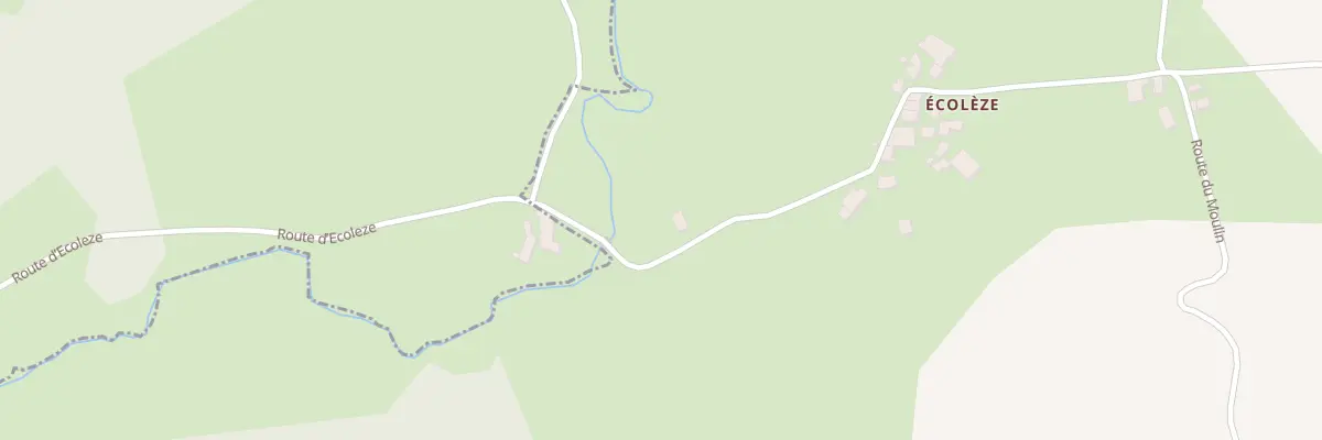 Plan du 974 Rte du Moulin à Saint-Maurice-en-Gourgois