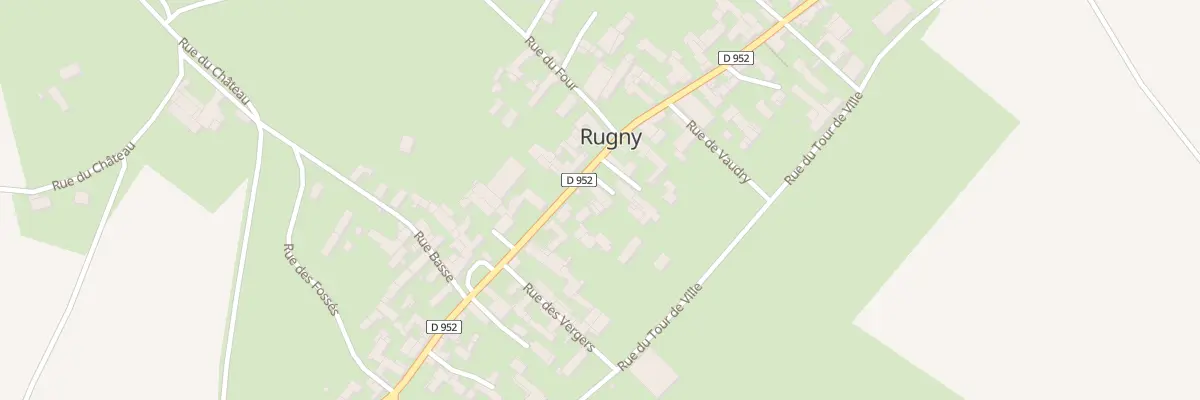 Plan du 22 Gr Grande Rue à Rugny