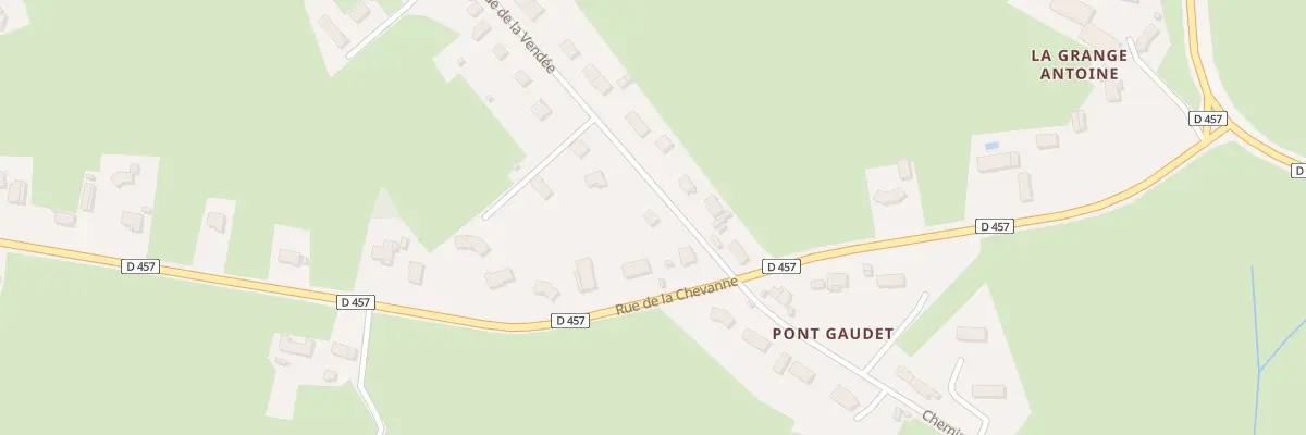 Plan du 62 Rue de la Vendée à Toulon-sur-Arroux
