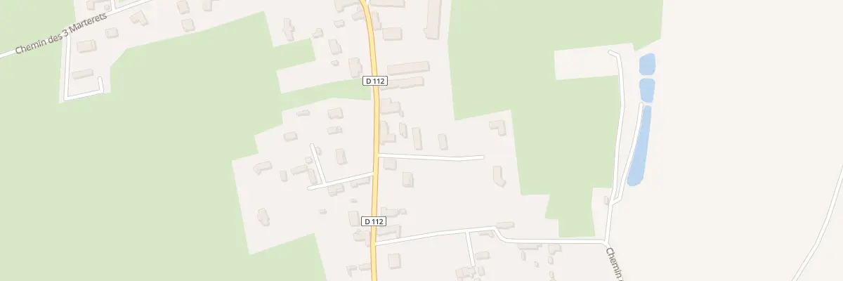 Plan du 5000 Grenieux à Nervieux