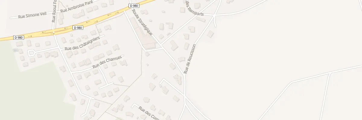 Plan du 10 Rue de Roucisson à Berru