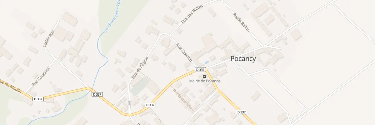 Plan du 15 Rue Basse à Pocancy